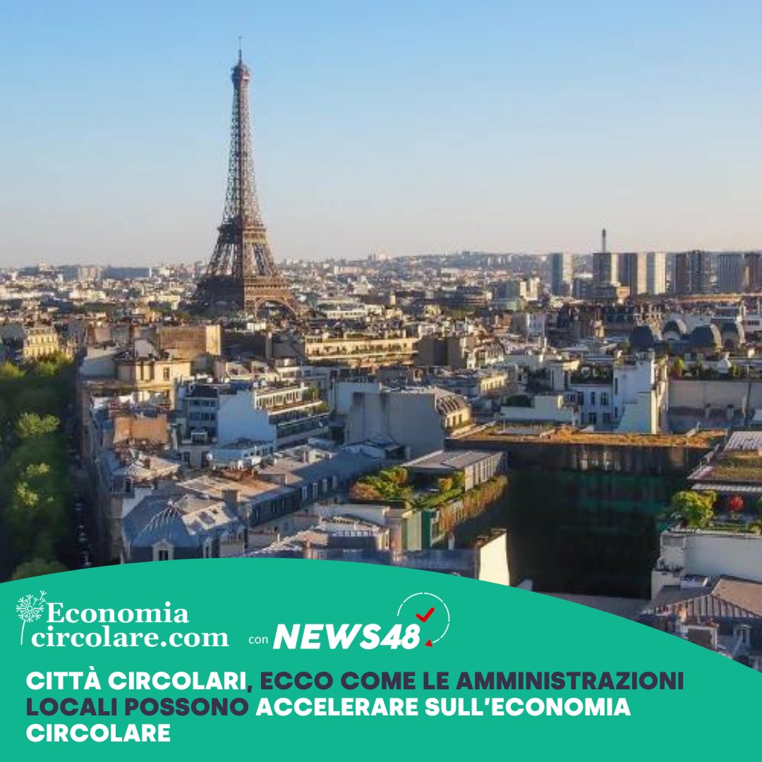 🏙️Occupano solo il 2% della superficie terrestre ma il 57% della popolazione mondiale vive in #città. Ecco come renderle più circolari.
🤝Nuovo appuntamento con il giornalismo costruttivo di EconomiaICircolare.com, <a href="/news48it/">News48.it</a> e <a href="/ConstructiveNet/">Constructive Network</a>.

economiacircolare.com/citta-circolar…