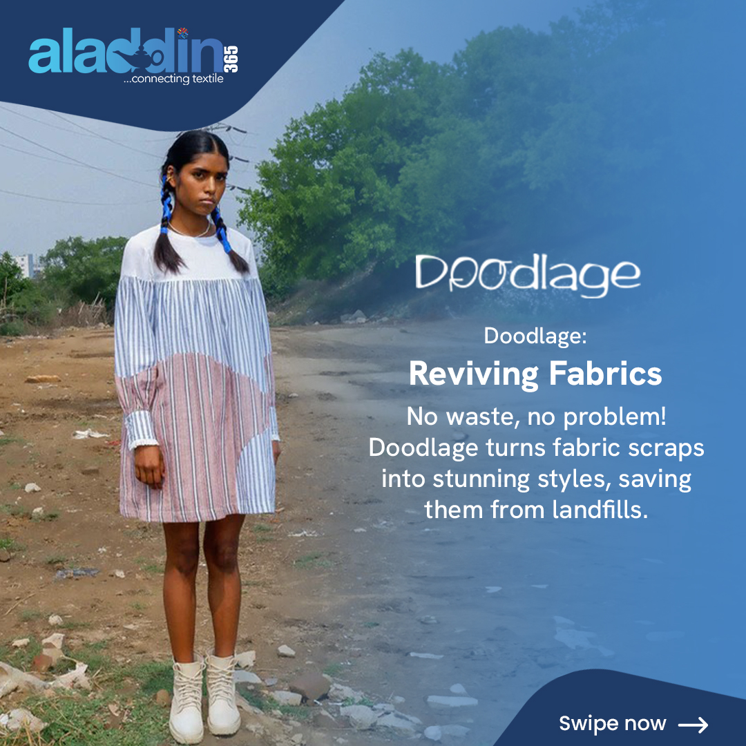 _Aladdin365's tweet image. &quot;From Scraps to Styles&quot;: Doodlage&apos;s Journey of Sustainable Fashion and Empowerment
@doodlageofficial is a sustainable fashion brand that turns fabric scraps into stunning styles, saving them from landfills. 
#EcoChicThreads #Aladdin365 #TextileNetworking #Textilespotlight