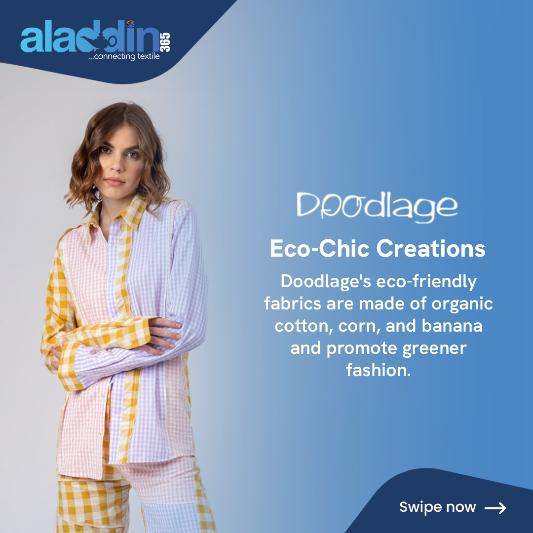 _Aladdin365's tweet image. &quot;From Scraps to Styles&quot;: Doodlage&apos;s Journey of Sustainable Fashion and Empowerment
@doodlageofficial is a sustainable fashion brand that turns fabric scraps into stunning styles, saving them from landfills. 
#EcoChicThreads #Aladdin365 #TextileNetworking #Textilespotlight