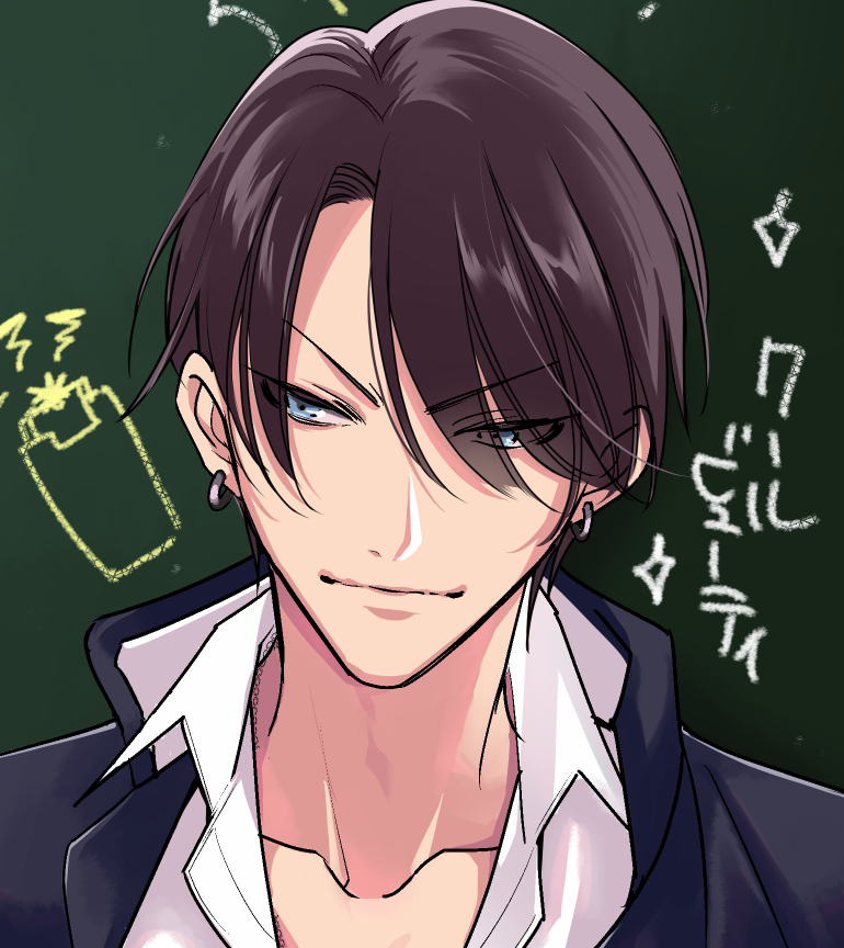 黒髪美人受け最高!🩵

#黒髪の日 
#創作BL 
