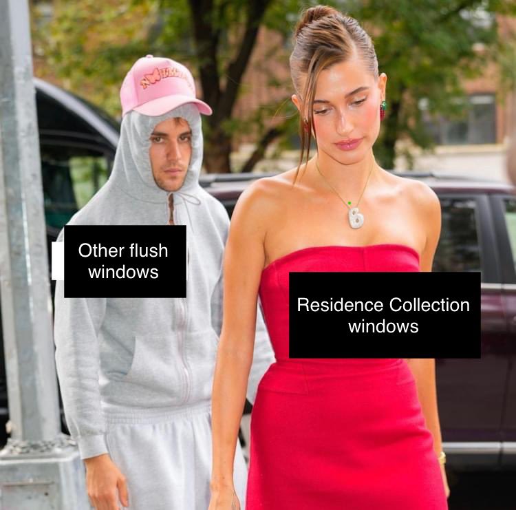 residence9's tweet image. We just had to didn’t we!? 😂

#residencecollection #flushwindows #timberalternative #windowsanddoors  #haileybieber #justinbieber