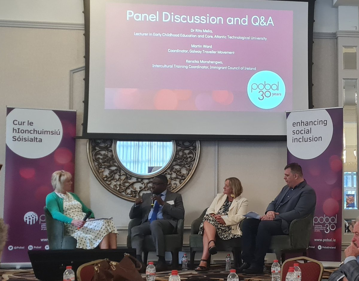 Great to hear about the importance of the #Communitywork contribution to the achievement of equality, human rights and social inclusion at the #Pobal30 event @gtmtrav @CommWorkIreland @theILDN @pobal