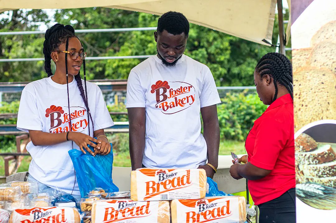 BFoster_bakery's tweet photo. Highlights from our stand over the weekend at the just ended National Youth Conference at @university_of_ghana
#bfosterbread😋
#bfoster Ghanaians Canada #breakfastideas #No1 #Bread #Ghana #breakfast #bfosterbakery #bread #butterbread Black Stars #breakfastmoment #newpost https://t.co/OsWC9KYH9L