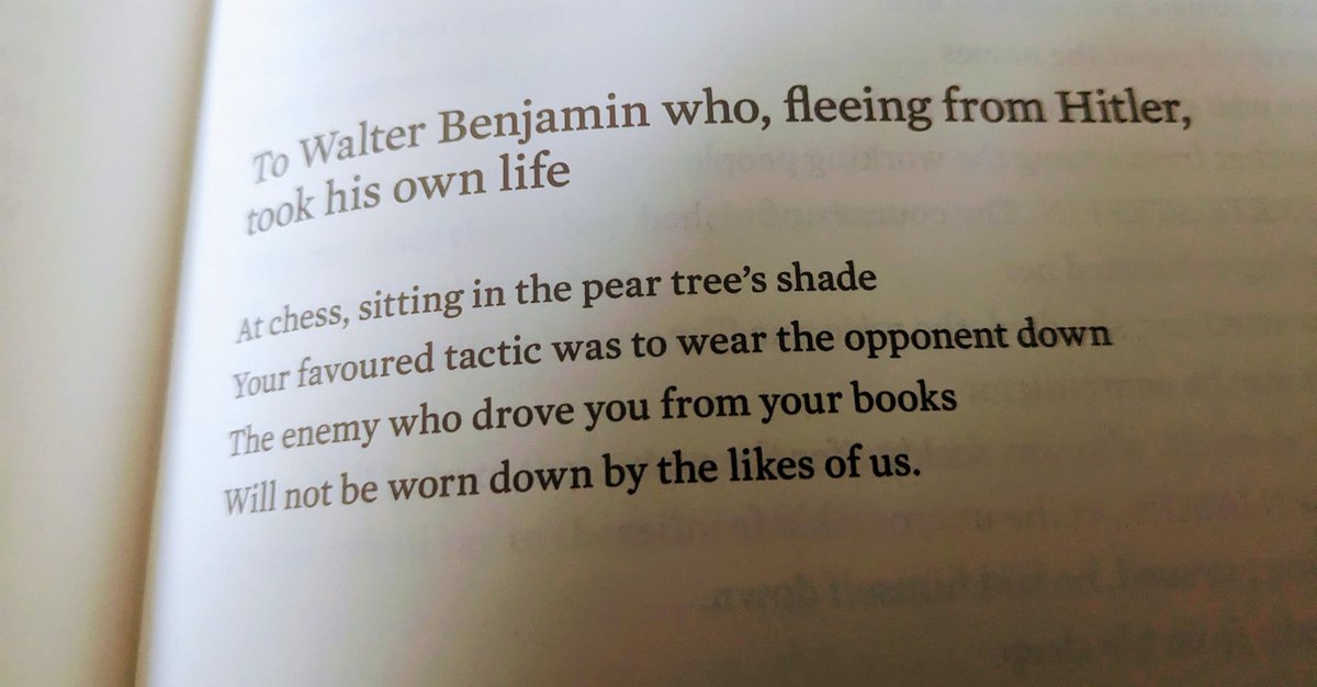 Reading Brecht again and found this in the uncollected poems from the war years