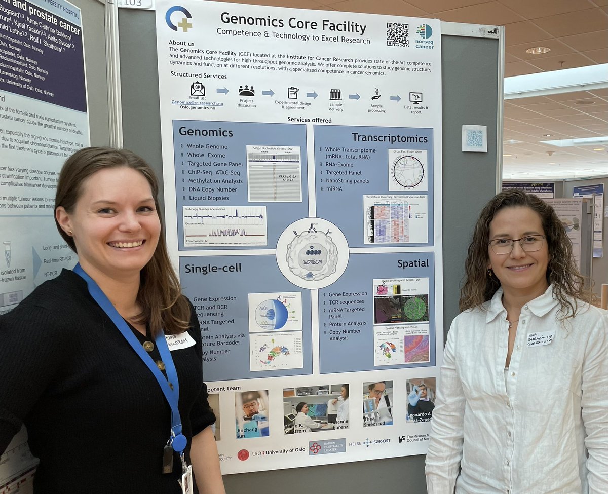 OSLOmicsCore's tweet image. Presenting our services at “Science Day” @OusResearch and a lot of good discussions about cancer research and technologies today! Great initiative at our institute #ICR