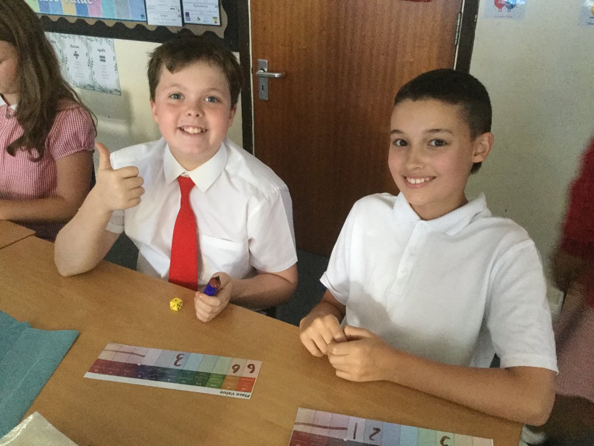 StIgOssett's tweet image. It’s quite tense in Class 5 this morning battling one another with some place value games! They were having a great time comparing numbers to ten million and explaining their tactics. #primarymaths #placevalue