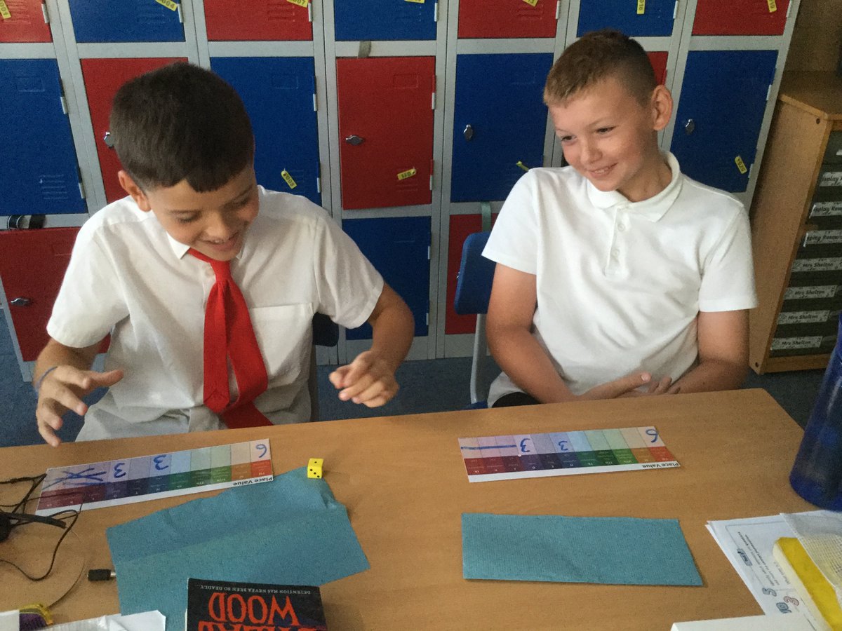 StIgOssett's tweet image. It’s quite tense in Class 5 this morning battling one another with some place value games! They were having a great time comparing numbers to ten million and explaining their tactics. #primarymaths #placevalue