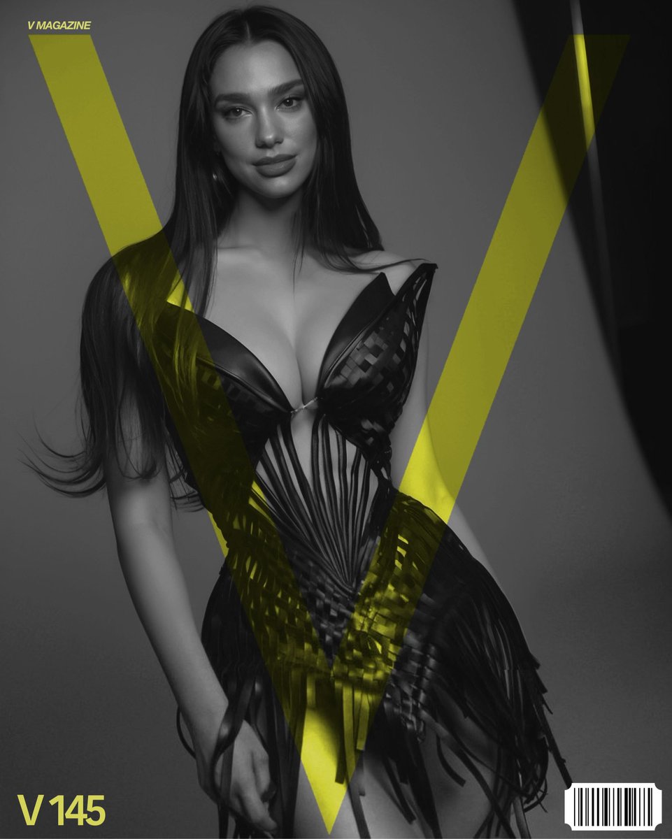 lipaxagb's tweet image. DUA LIPA FOR V MAGAZINE