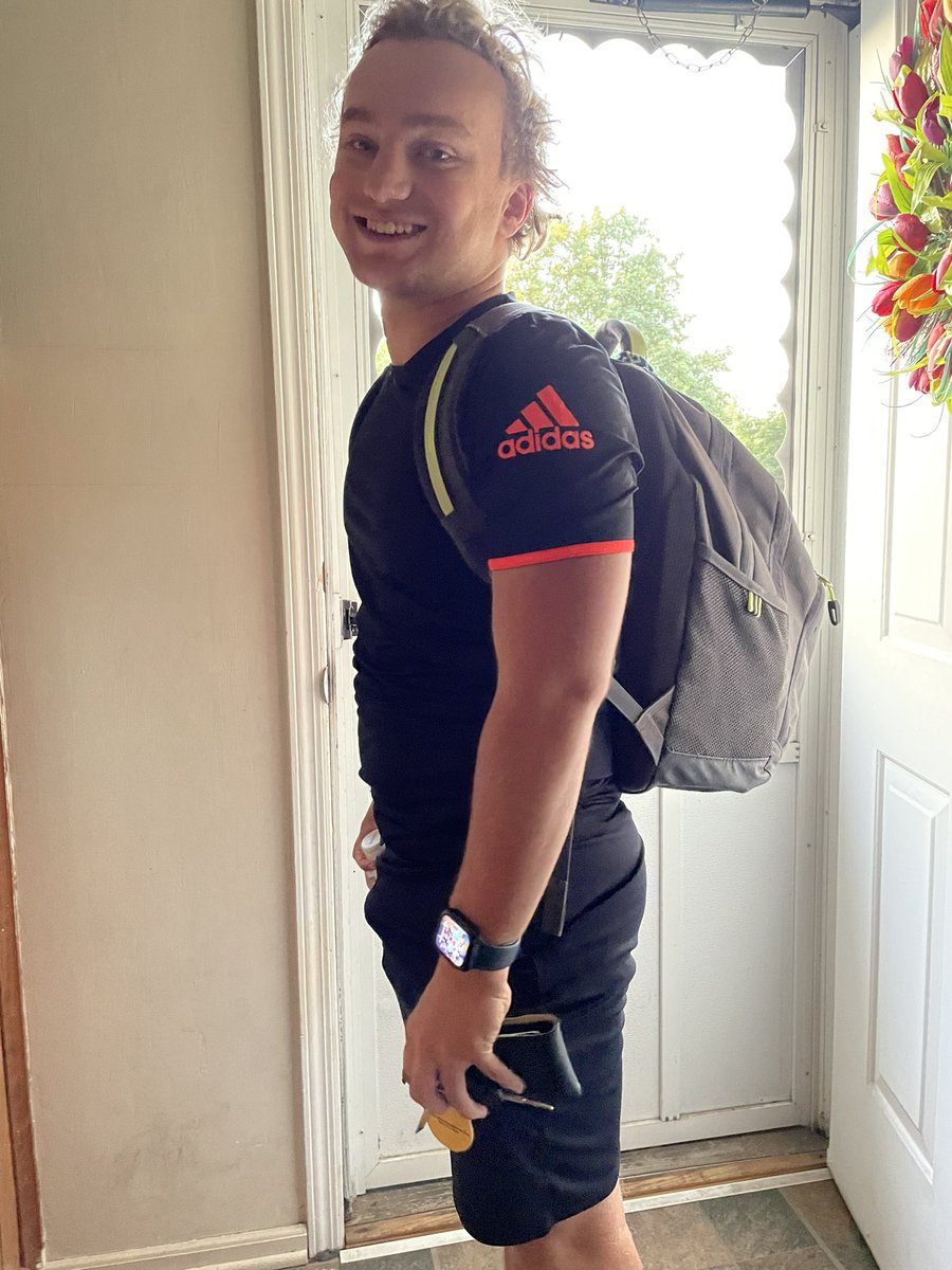 Last first day! Thank you Hillsborough Township Public Schools and all the AMAZING teachers for preparing him since Kindergarten. He enters senior year with a college acceptance to his #1 choice secured! Here’s to a great year, class of 2024. <a href="/LetsGoBoro/">Hillsborough HS</a> <a href="/boro_raiders/">Hillsborough High School</a> <a href="/SupVolpe/">Mike Volpe</a>