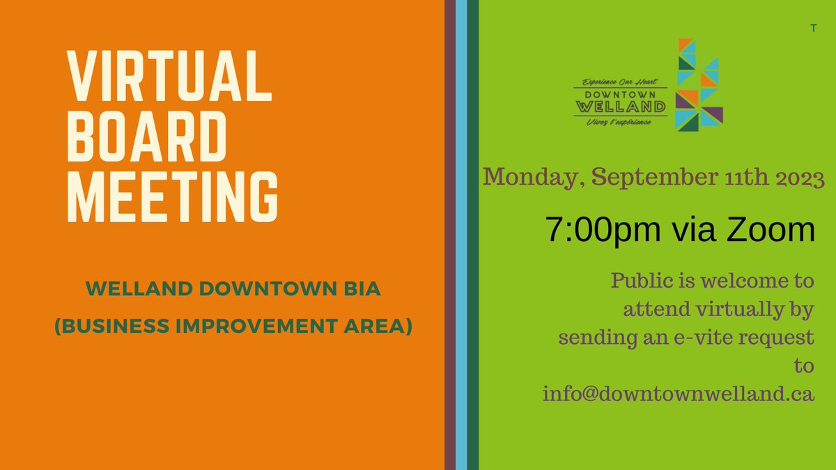 Welland Downtown BIA (@downtownwelland) on Twitter photo 