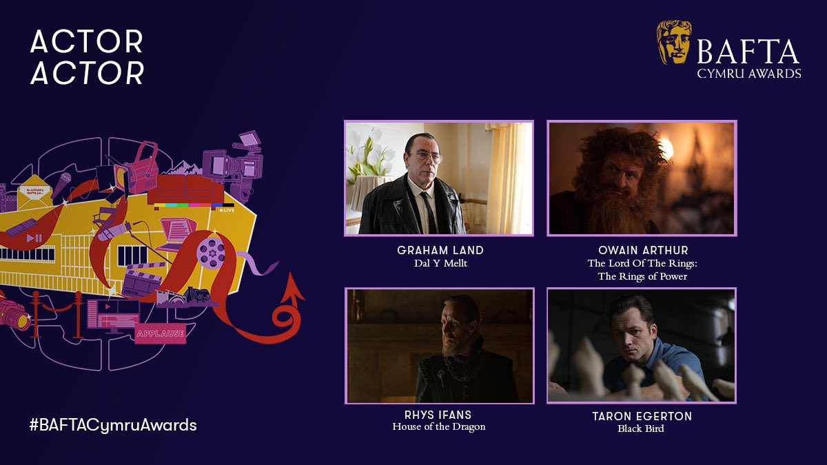 taronfanpage's tweet photo. Taron Egerton has been nominated for Best Actor for Black Bird at the 2023 BAFTA Cymru Awards.✨ https://t.co/EjKC1MMKsa