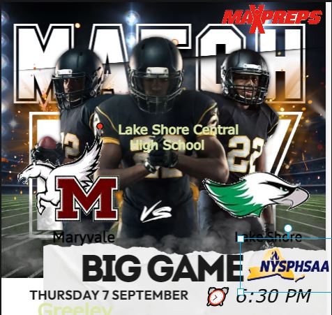 ‼️ MATCH DAY ‼️
VARSITY FOOTBALL
🏈 Maryvale🆚Lake Shore      
📺Watch Live: linki.ee/maxprepslive99
📍Lake Shore Central High School
<a href="/MVFlyerFootball/">Maryvale Football</a>  <a href="/onsidesnick/">Nick Todaro</a> <a href="/JaxsynMoritz/">Jaxsyn Moritz</a> @dylancookfair50 @yianni59  <a href="/MaryvaleFans/">Maryvale Athletics</a> <a href="/MaryvaleAthlet1/">Maryvale Athletics</a> <a href="/LSEagleFootball/">Lake Shore Eagles Football</a> <a href="/AthleticsLSC/">Lake Shore Athletics</a> @agm_1141e