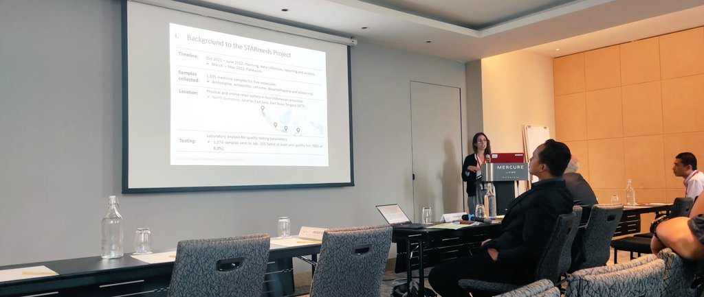 Sara V. Almeida (@sara_valm) on Twitter photo Very happy to present our work on the cost of medicines quality surveillance in Indonesia (starmeds.id) at #HTAsialink. Thank you <a href="/MaHTASMalaysia/">HTA Malaysia</a> and everyone organising this wonderful conference! 🧡 <a href="/kdhauck/">Katharina Hauck</a> <a href="/NyawiraNjenga/">Sarah</a> <a href="/adrianegheorghe/">Adrian Gheorghe</a> <a href="/ElizabethPisani/">Elizabeth Pisani</a> Very happy to present our work on the cost of medicines quality surveillance in Indonesia (starmeds.id) at #HTAsialink. Thank you <a href="/MaHTASMalaysia/">HTA Malaysia</a> and everyone organising this wonderful conference! 🧡 <a href="/kdhauck/">Katharina Hauck</a> <a href="/NyawiraNjenga/">Sarah</a> <a href="/adrianegheorghe/">Adrian Gheorghe</a> <a href="/ElizabethPisani/">Elizabeth Pisani</a>