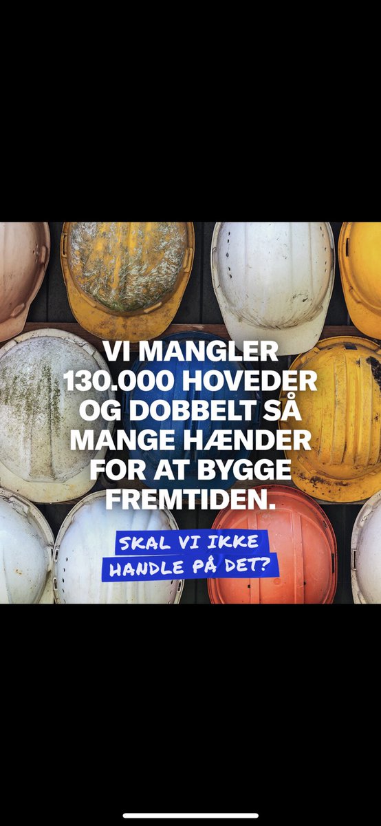 Den gode nyhed er, at ledigheden er rekordlav. Den dårlige er, at vi mangler hænder. Vi mangler dem der skal forske, studere og digitalisere vores fremtid. Vi sidder med lukkede grænser. Skulle vi ikke invitere kollegaer fra resten af verden? #rammevilkår #dkpol <a href="/DanskErhverv/">Dansk Erhverv</a>