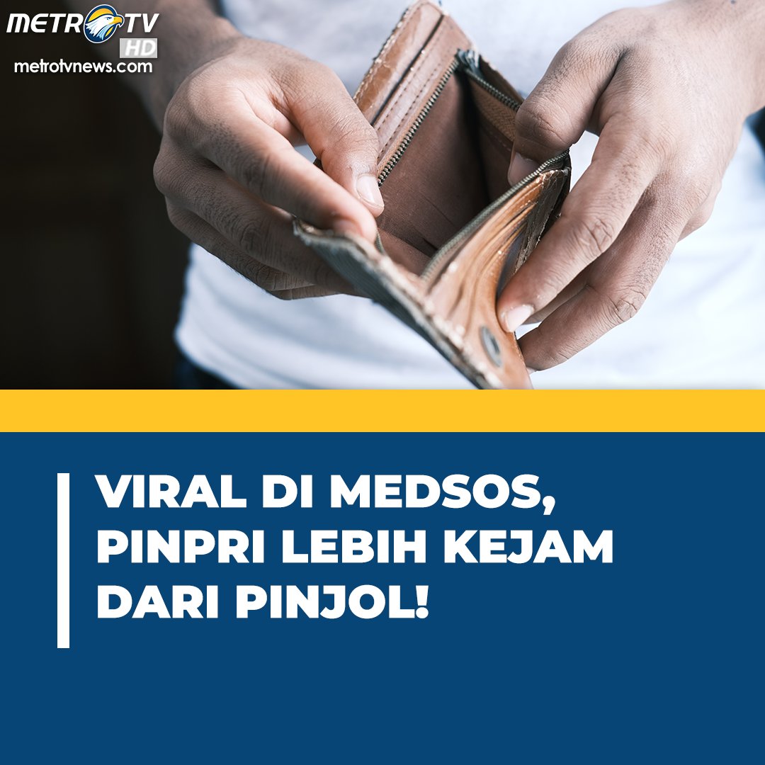 Metro_TV's tweet photo. Saat ini ramai fenomena pinpri atau pinjaman pribadi yang menawarkan pinjaman dari orang per orang pribadi kepada pihak peminjam.
#Pinpri #Pinjol #OJK #pinjamuang #pinjamanonline #pinjamanpribadi https://t.co/wyPEziKAxu