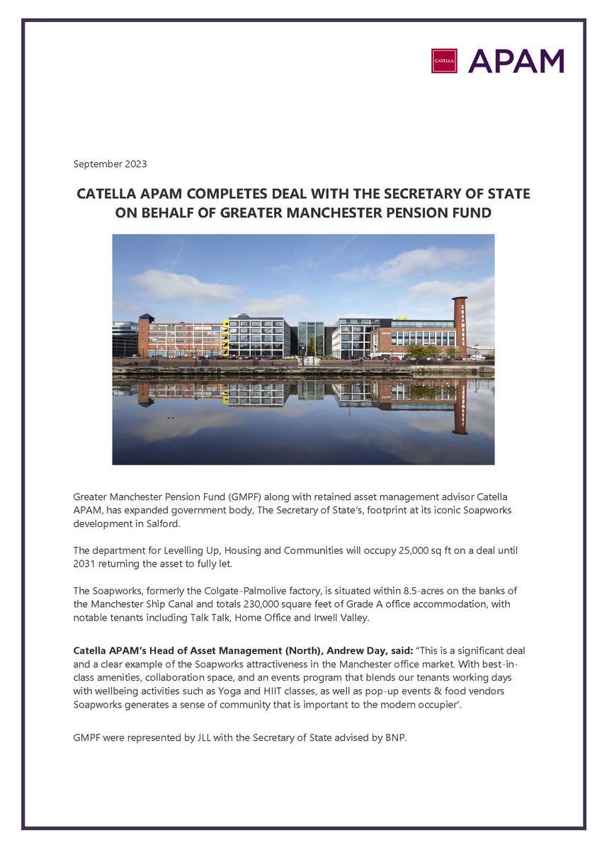 Catella APAM tweet media