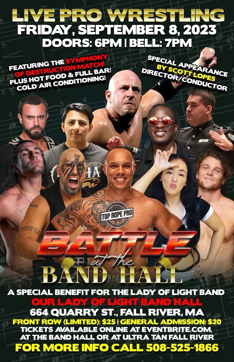 Top Rope Promotions tweet media