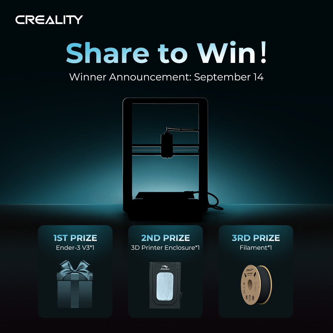 CREALITY 3D Printer on X: 🎉 Challenge Alert! Ever wished for