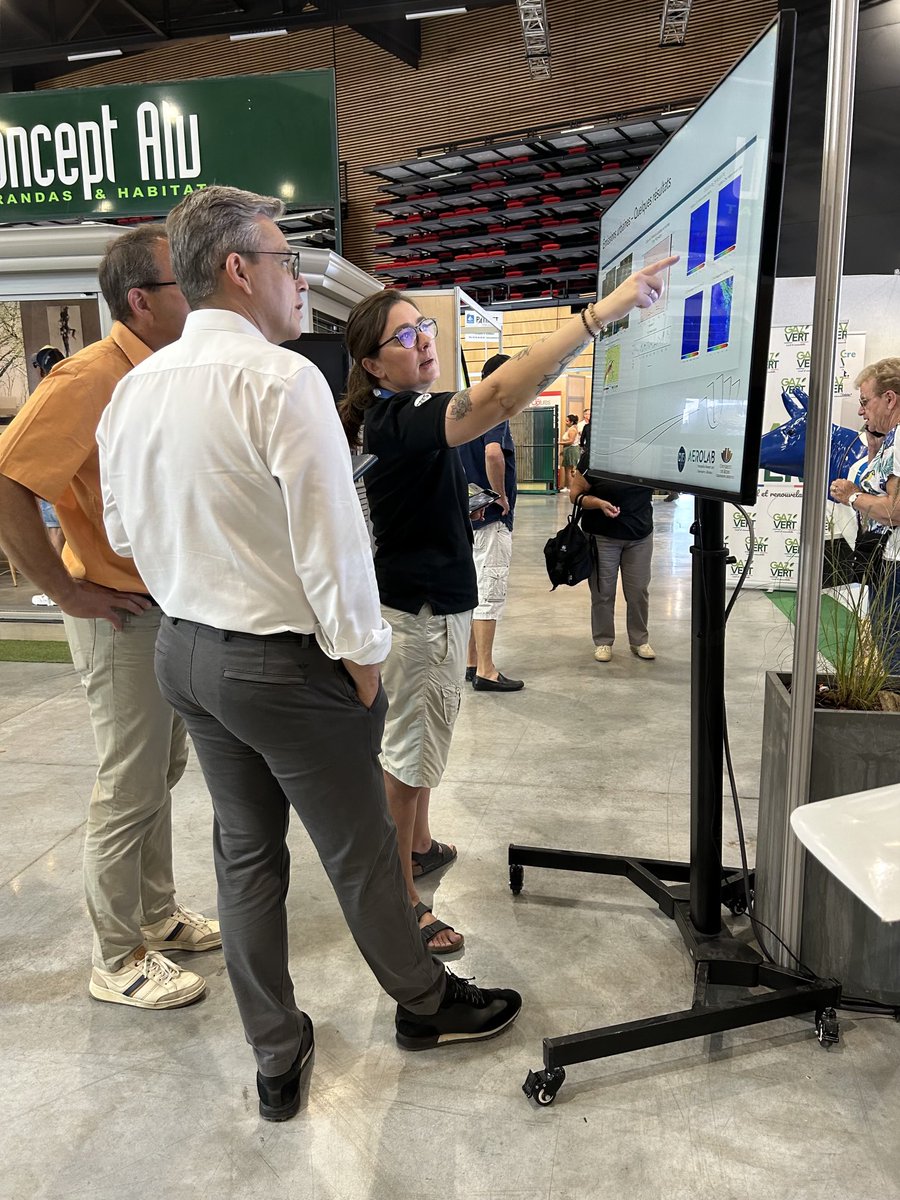 Auj. à la ⁦<a href="/foiredechalons/">Foire de Châlons</a> présence chez <a href="/Artechdrone/">Artechdrone</a>⁩. Conf. «AEROLAB : un pôle de recherche en lien avec le changement climatique» par ⁦<a href="/LilianJoly51/">Lilian Joly</a>⁩ à 14h sur le Village de la Bioéconomie
⁦<a href="/universitereims/">Université de Reims Champagne-Ardenne</a>⁩ ⁦⁦<a href="/regiongrandest/">Région Grand Est</a>⁩ ⁦<a href="/cra_grandest/">CRA Grand Est</a>⁩