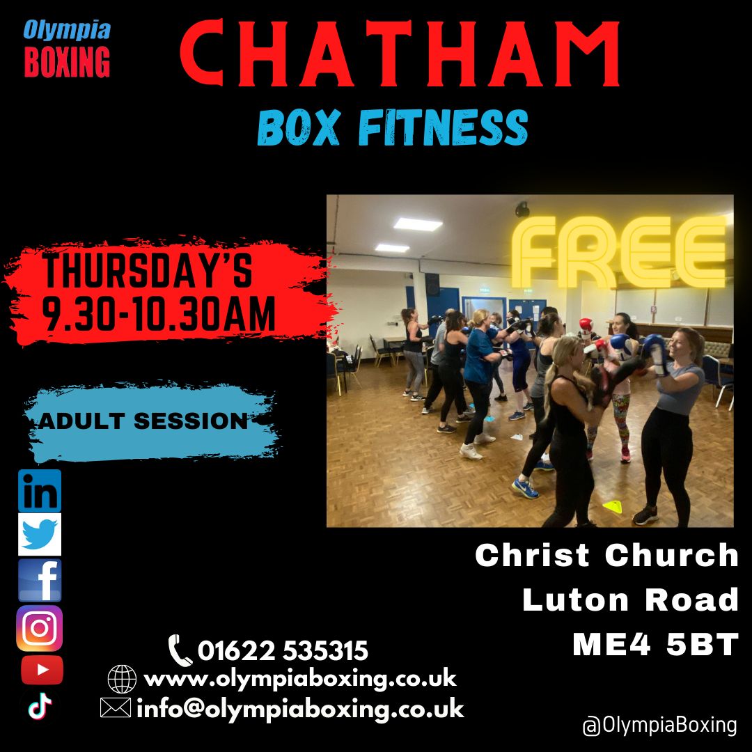 It's You V You😀 If you would like to join in the fun, DM us the code CBF and we will get you booked in🥊 #boxingfitness #chatham #gillingham #rochester #medway