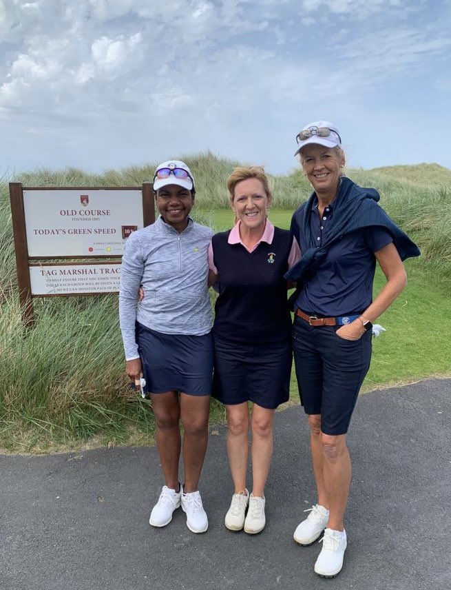 Another great day for our wonderful links when we welcomed Condoleezza Rice, Former United States Secretary of State. @CondoleezzaRice @BallybunionGN @SWINGolfIreland @TourismIreland