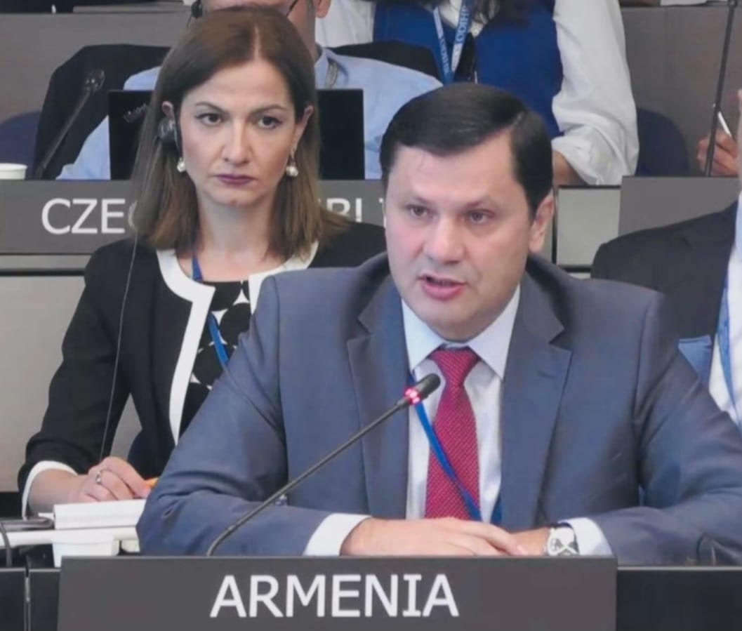 armrepcoe's tweet photo. ⚡️@coe Committee of Ministers held discussions on #LachinCorridor blockade &amp; humanitarian/#HumanRights crisis in #NagornoKarabakh
🇦🇲Amb. Khachatryan:
▪️🇦🇿 must lift blockade &amp; implement ICJ &amp; ECHR decisions
▪️🇦🇿's objective is #EthnicCleansing
▪️fact-finding mission is necessary https://t.co/VZimMV8ZjO