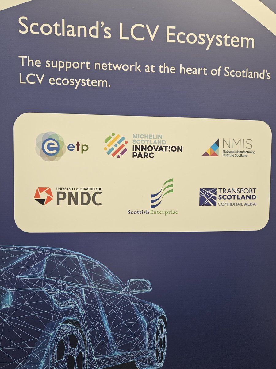 ETPScotland's tweet photo. Ready for day 1 of Cenex #LCV2023. Come visit us on stand C4-617 to find out how Scotland is supporting LCV innovation. #hydrogen #zeroemissionsmobility @MSIPDundee @PNDC_UK @scotent @NMIS_group @transcotland https://t.co/r5AE6OWBmH