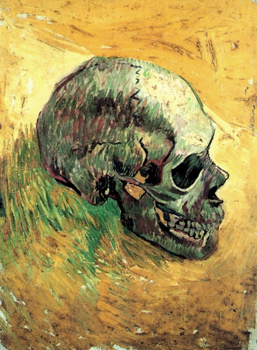 artenpedia's tweet photo. Vincent van Gogh’s Skulls, Winter 1887/88. 💀 https://t.co/ZzTWaokHu0