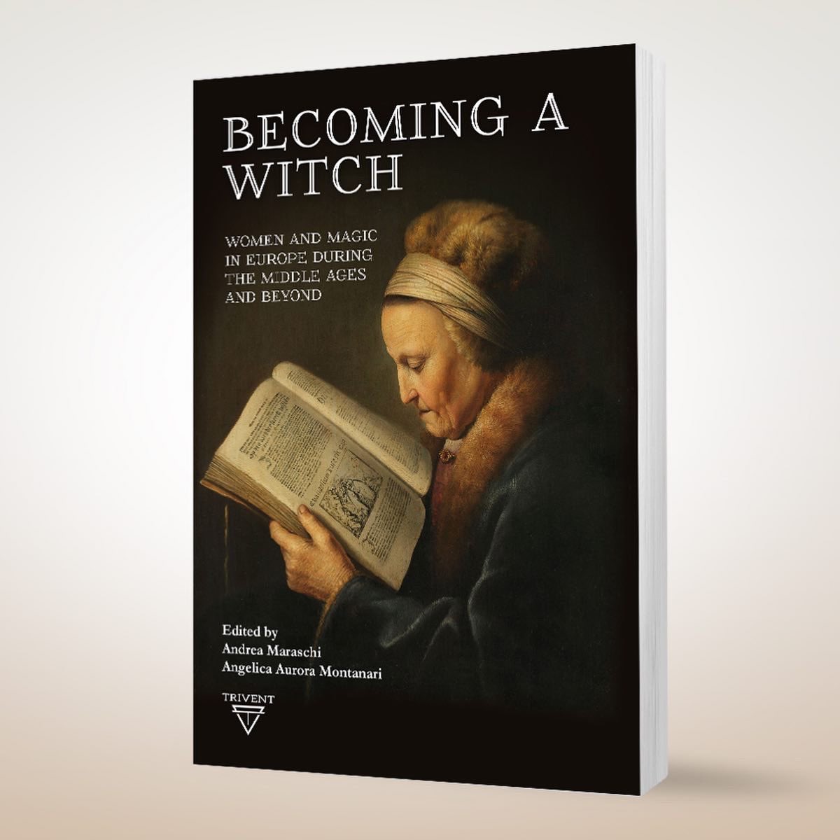 And here it is, after several months of hard work. The cover image is “Old woman reading the Bible”, by the Dutch painter Gerard Dou (ca. 1630). @thetrivent #medievaltwitter #medieval #middleages #witchcraft