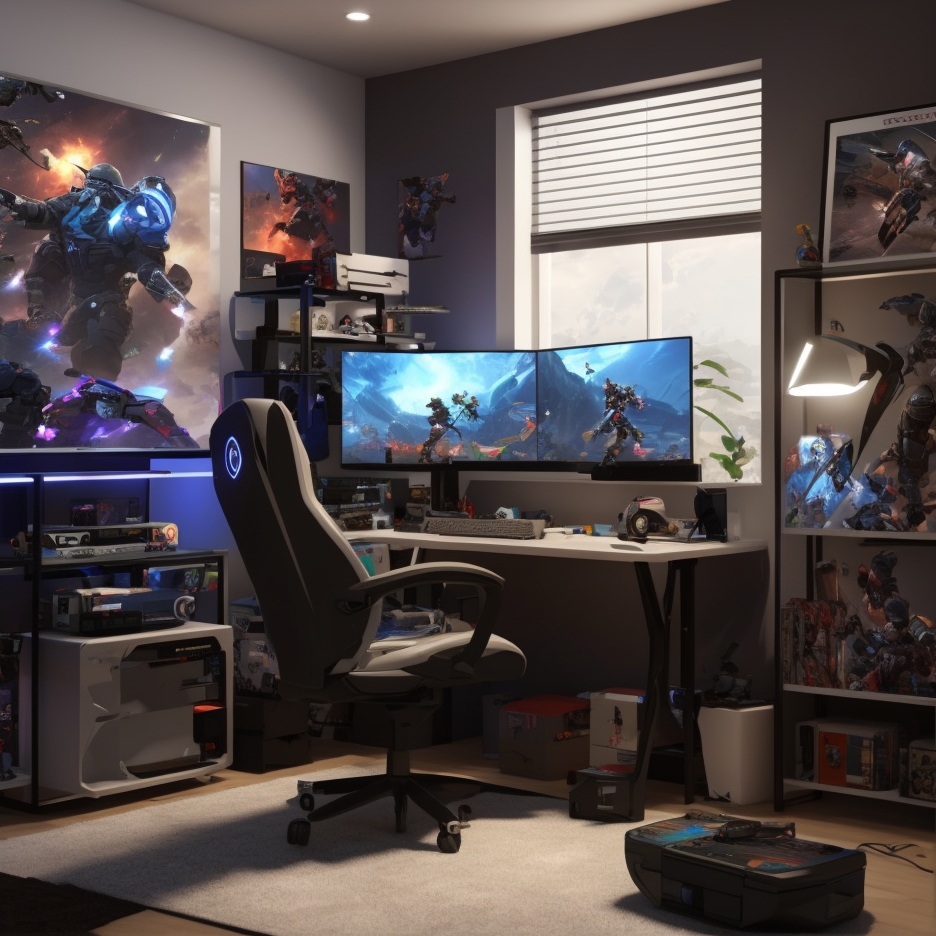 Ahh, I would love to sit here and chill!

#DreamRoom
#GamersCave