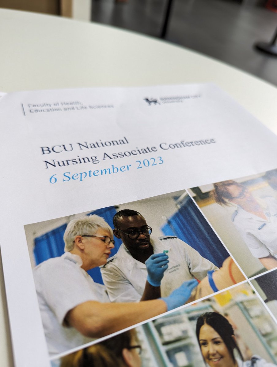 Feeling excited about attending the first BCU NA conference and being a guest speaker this afternoon. #traineenursingassociate
#BCUNAConf23
#5Yearson