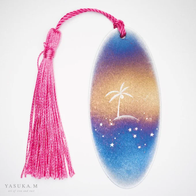 今期の鉄錆の栞は残りあと2作品【夢いっぱい島】と【星に願いを】がございますどちらもロマンティックでキラキラした仕上がりとなっております引き続きお買い物をお楽しみ頂けましたら幸いです 