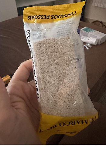 Pedra Pome, Embalagem Plástica, 6010, Marco Boni, 1 Unidade