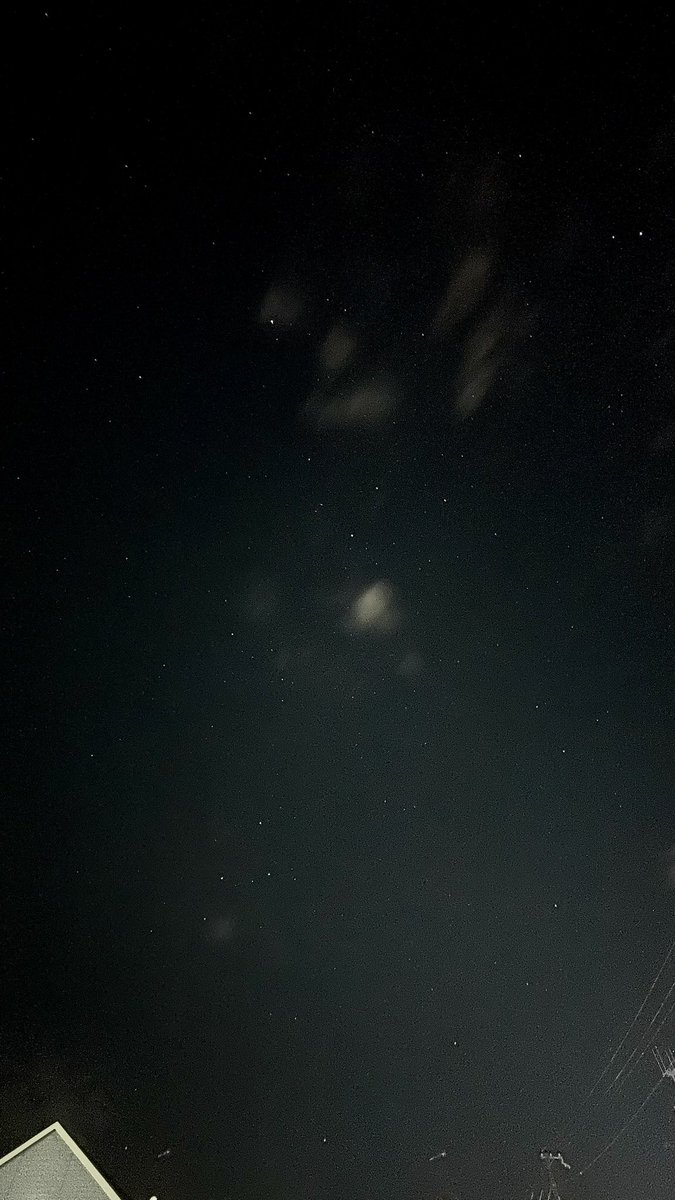今日の、#夜空撮影 北向き