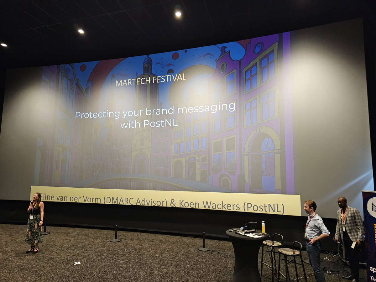 May King Tsang - FOMOCreator 🎤 (@maykingtea) on Twitter photo The fabulous Eline from <a href="/DMARCAdvisor/">DMARC Advisor</a> sharing her start in tech. Whilst her schoolfriends where talking about boys, at 12yo she was tasked with troubleshooting tech!
#MFEST21 with <a href="/martechfest/">Martech Festival</a> <a href="/festivalofemail/">Festival Of Email</a> The fabulous Eline from <a href="/DMARCAdvisor/">DMARC Advisor</a> sharing her start in tech. Whilst her schoolfriends where talking about boys, at 12yo she was tasked with troubleshooting tech!
#MFEST21 with <a href="/martechfest/">Martech Festival</a> <a href="/festivalofemail/">Festival Of Email</a>