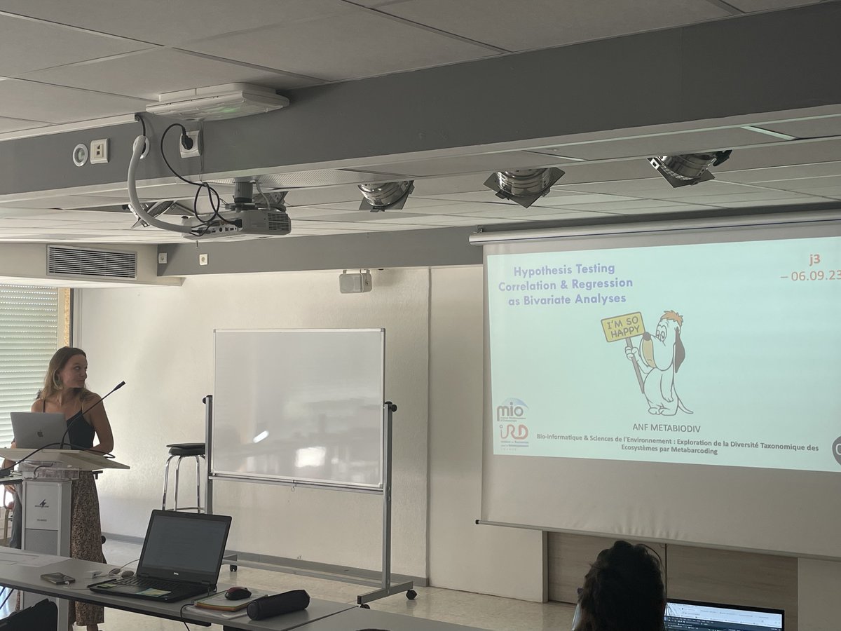 L'ANF <a href="/CNRS/">CNRS 🌍</a> MetaBiodiv continue, <a href="/coq_pauline/">Le Coq Pauline</a> et Fabrice Armougom @MIOceanologie animent les TP d'analyse de l'alpha diversité et statistiques associés
@IUEM_Brest <a href="/umrMARBEC/">Marbec</a> <a href="/ABiMS_SBRoscoff/">ABiMS</a> <a href="/IFB_Bioinfo/">IFB_Bioinformatique</a>
