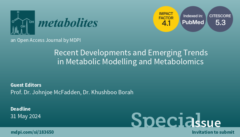 Metabolites MDPI tweet media