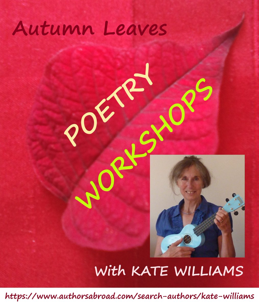 Teachers! Poetry Workshops available with ukulele, acting out &amp; more! Contact via my agent, Authors Abroad: authorsabroad.com/search-authors…

#TEACHers #literacy #TeachersDay #teacher5oclockclub
