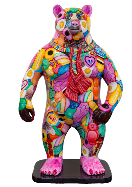 Gallopingcarrot's tweet photo. Online auction is now open to bid on my Bear Indiana Yum Yum! The live auction is on Friday 15 September 2023, @The Landmark Theatre, Ilfracombe. CHSW Bear Hunt #SupportCHSW #BidForGood #chswbearhunt #chswbearsthatcare #chsw https://t.co/6mGipc6XR7 https://t.co/pxd2b8mAit