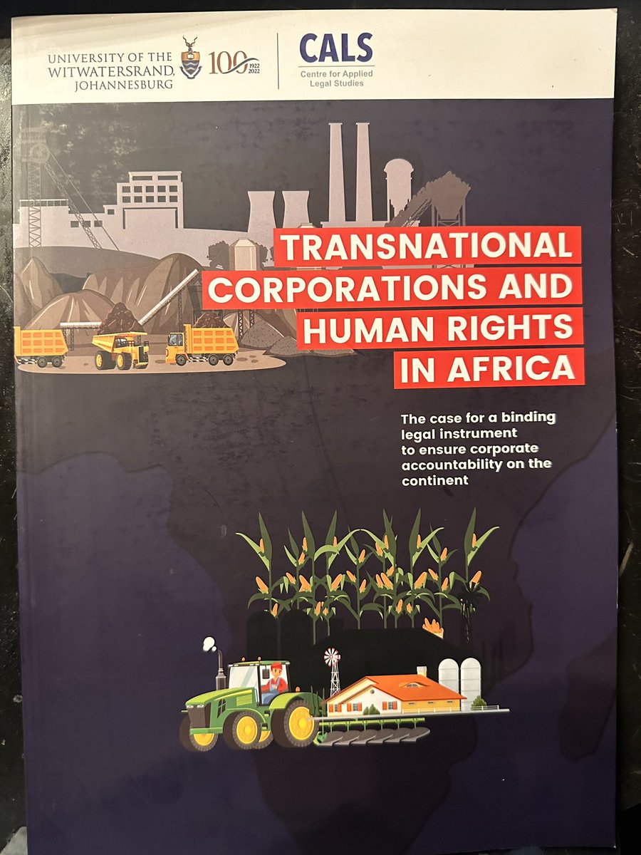 CALS is participating in an expert roundtable on the proposed UN binding instrument on business and human rights. We advocate for treaty that’s sensitive to intersectional harms, establishes an effective judicial mechanism, &amp; promotes communities’ right to consent to development.