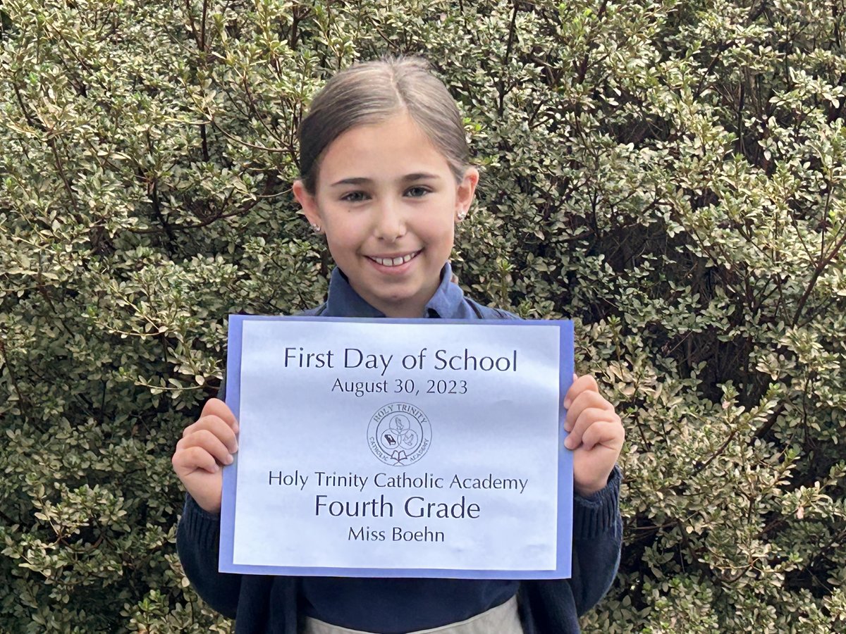 Holy_Trinity_CT's tweet photo. HTCA welcomes students back for the 2023-2024 school year! https://t.co/SL9GCDWg75