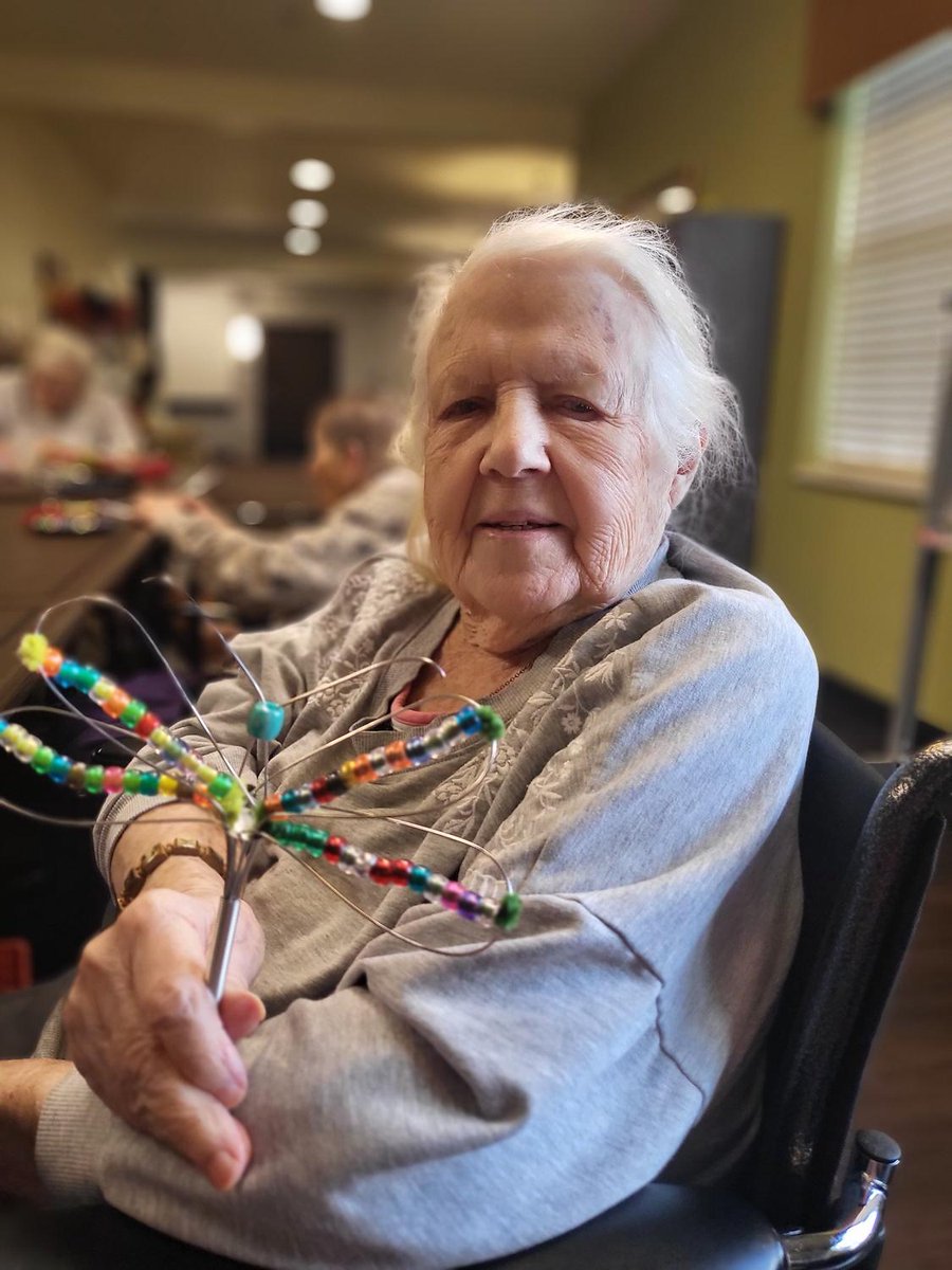 NoviLakesHC's tweet photo. We "whisk" you could have been here for this fun artisan project!  We made dragonflies out of whisks today!!  #trilogyliving #artisans https://t.co/7ulLQENAep
