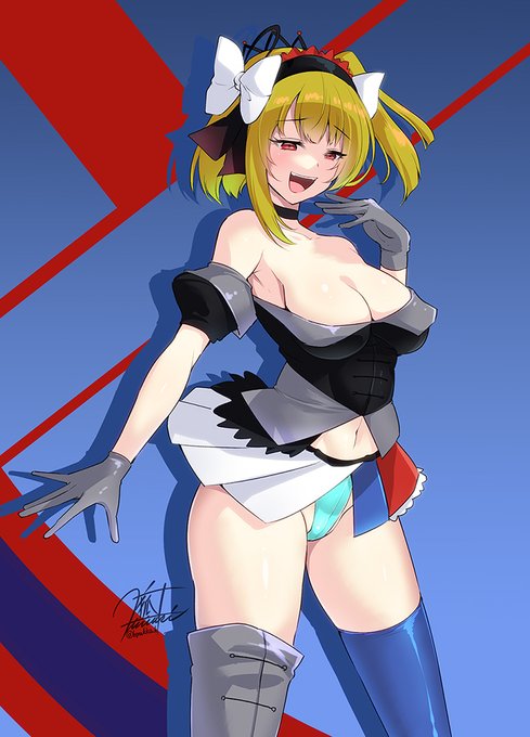 最近ポップンでお気に入り曲、蒼が消えるときのグリムちゃん。服がよくわからんかったのでわかりやすくした! 