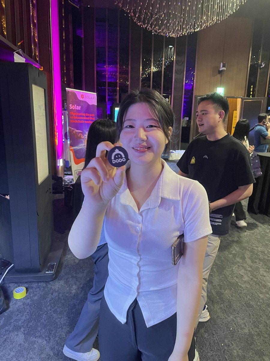 🚀Tonight, our event marketing director <a href="/frankwu9506/">FrankWuuu</a> just gave an intriguing presentation to introduce $DODO X to the Korean community. 

🙌We appreciate everyone’s support in attendance. 

📚For more information about $DODO X, please visit docs.dodoex.io/english/dodox/… for more