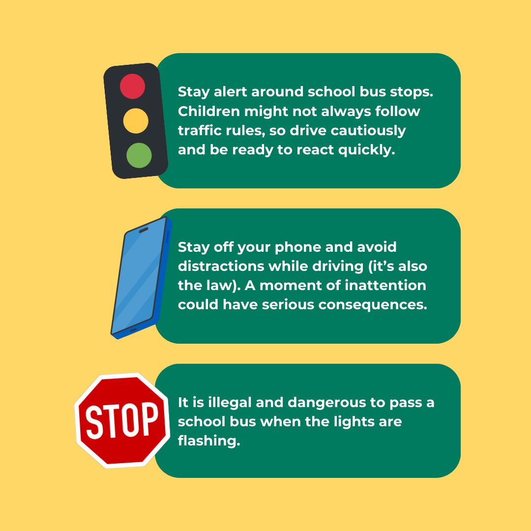 PSBPEI's tweet photo. Attention drivers! Itโs almost #BackToSchool time! Letโs ensure a safe school year for all!
#StopForBuses #BusSafety https://t.co/wZt6SN15Gm