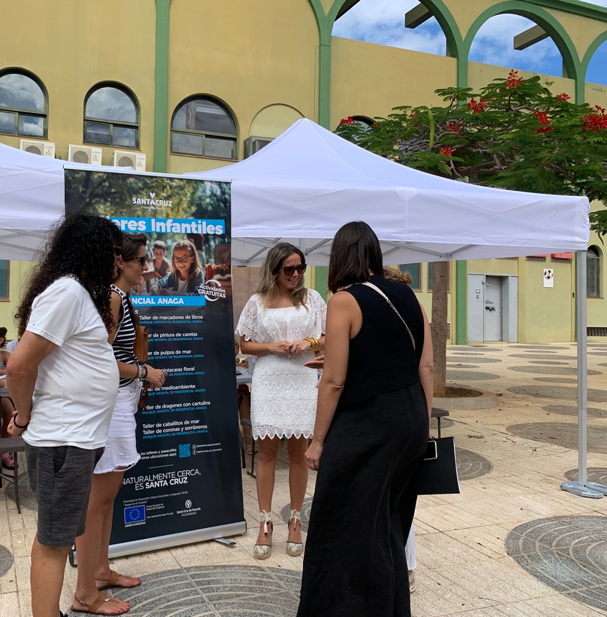 Sociedad de Desarrollo de Santa Cruz de Tenerife (@socdesarrollo) on Twitter photo Diversos emplazamientos de #SantaCruz acogerán actividades gratuitas este sábado 👏
El programa, iniciado el pasado sábado, incluye talleres infantiles, pasacalles y rutas guiadas en <a href="/DistritoAnaga/">Distrito Anaga</a>, <a href="/CentroIfara/">Distrito Centro Ifara</a> y <a href="/saludlasalle/">Distrito Salud - La Salle</a> 📌
➡️ sociedad-desarrollo.com/sala-de-prensa…
#DinamizaSC Diversos emplazamientos de #SantaCruz acogerán actividades gratuitas este sábado 👏
El programa, iniciado el pasado sábado, incluye talleres infantiles, pasacalles y rutas guiadas en <a href="/DistritoAnaga/">Distrito Anaga</a>, <a href="/CentroIfara/">Distrito Centro Ifara</a> y <a href="/saludlasalle/">Distrito Salud - La Salle</a> 📌
➡️ sociedad-desarrollo.com/sala-de-prensa…
#DinamizaSC