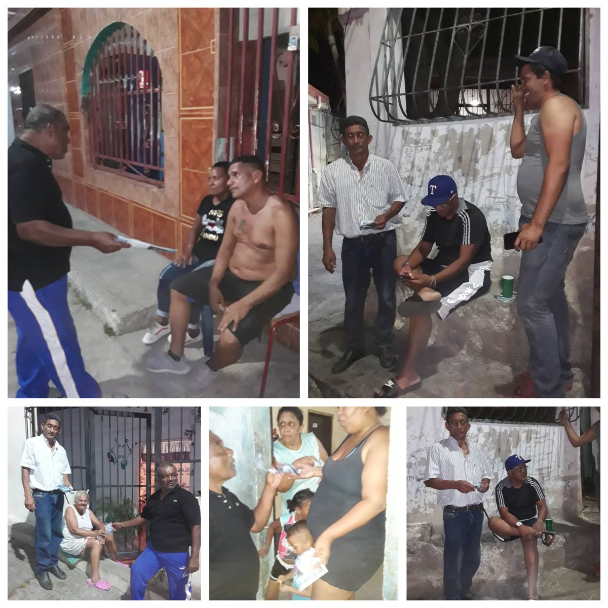 ADBarretoRivas's tweet photo. Nuestro movilizadores de la pquia Catia de La Mar en el sector Manuelita S,llevando el msj de nuestro abanderado presidencial @prospericarlos ,Vamos todos con alegría y entusiasmo a Votar el 22 de octubre en las elecciones primarias,triunfo seguro,volverá la Prosperidad al país. https://t.co/d5FBmkKY9a