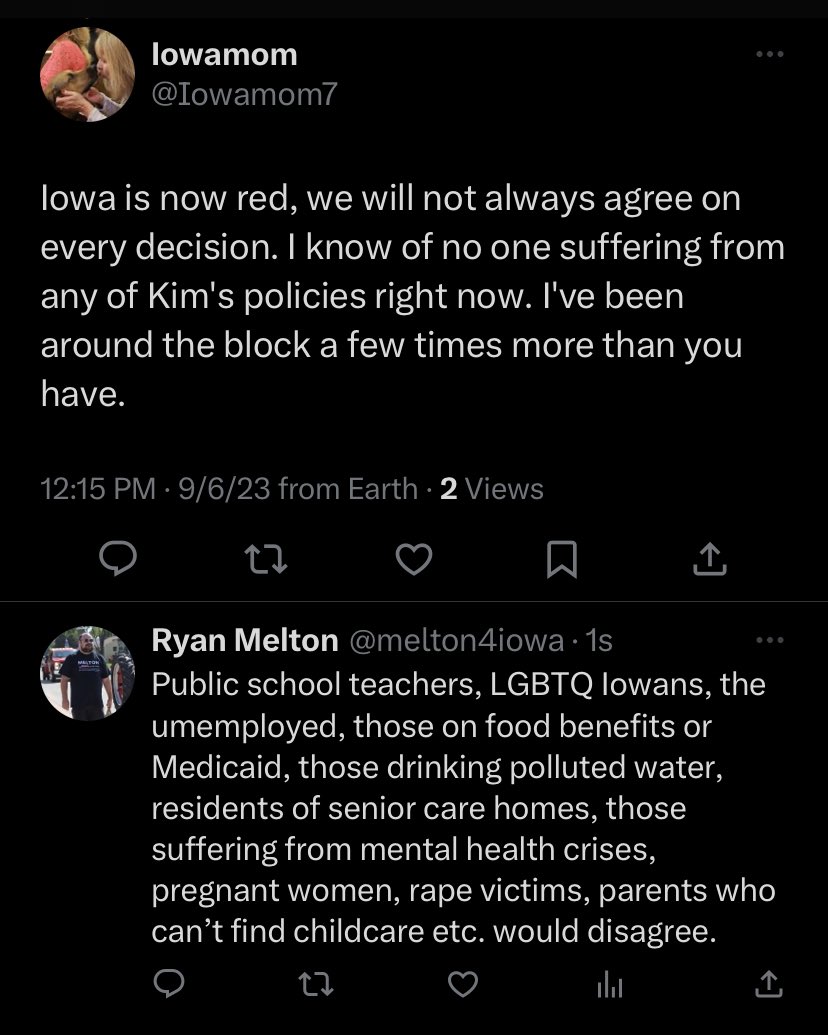 Ryan Melton: Fmr. Dem. for U.S. House, IA-4 tweet media