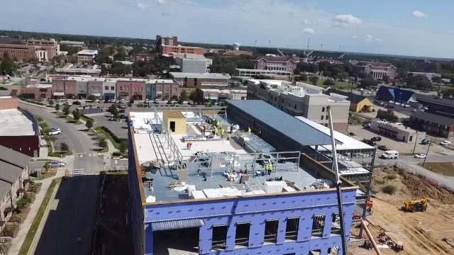 IRS_MS's tweet photo. We have some work going on right now at Jones Headquarters in The District at Midtown in Hattiesburg, MS. We are working with @CodarayC to get this job done!
#commercialroofing #msroofers #hattiesburg https://t.co/M9cj7f2bq6