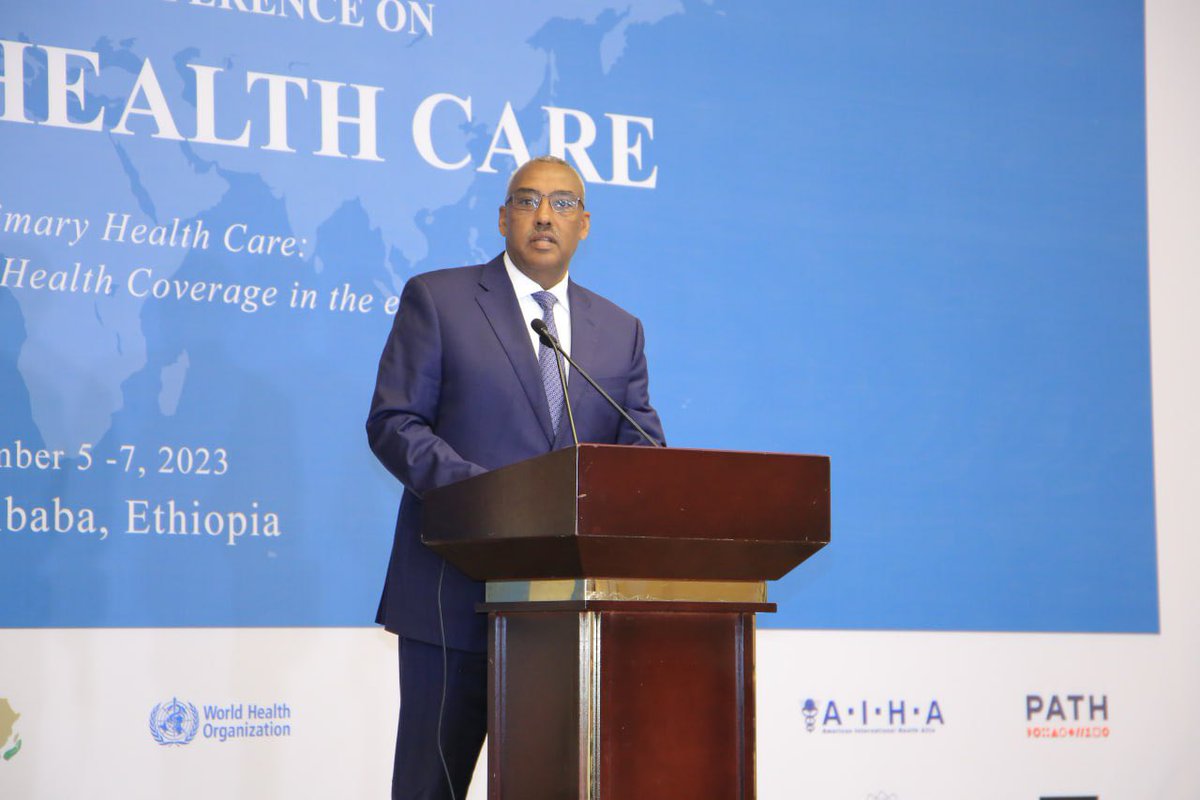 lia_tadesse's tweet photo. Thank you for joining us at the International Conference on Primary Health Care! Following a successful opening session, we had productive discussions on making bold political CHOICES in #PHC. This is critical for  meaningful change &amp; addressing challenges in healthcare systems. https://t.co/Z3yh6dLYHK
